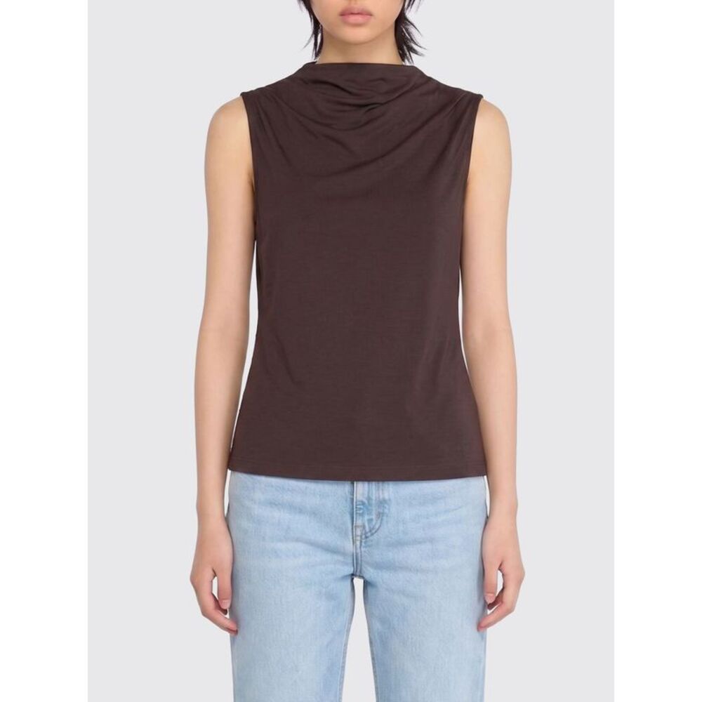 Semicouture Top Woman Brown